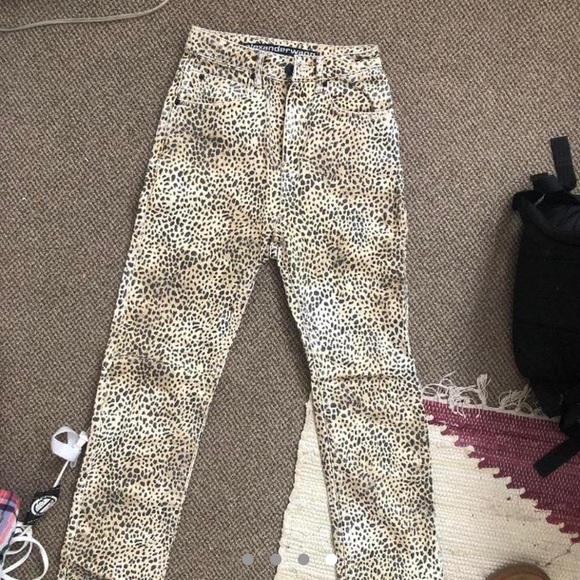 Alexander Wang Cheetah Jeans - Picture 7 of 7